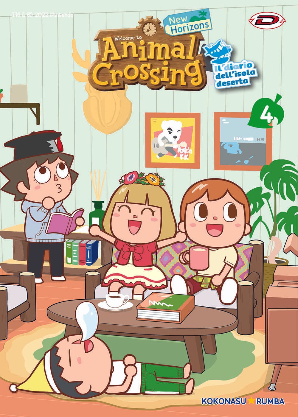 Animal Crossing - New Horizons: Il Diario dell'Isola Deserta 4 - Dynit - Italiano