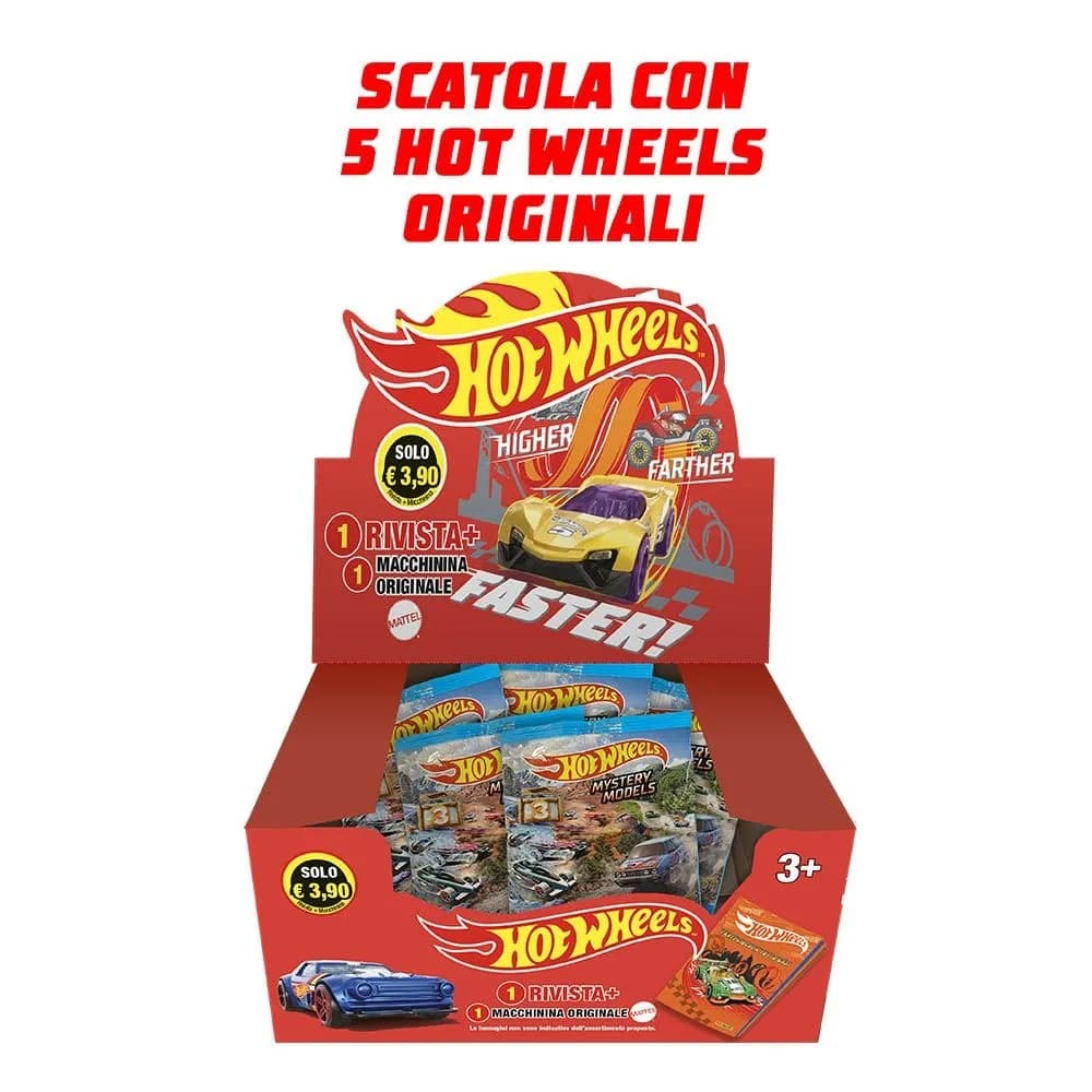 Hot Wheels Box Magazine 2 - Panini Comics - Italiano
