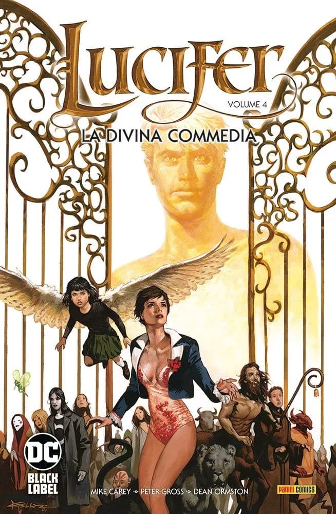Lucifer Vol. 4 - La Divina Commedia - DC Black Label Hits - Panini Comics - Italiano