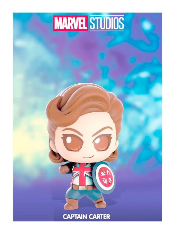 What If...? Cosbi Mini Figure Captain Carter 8 cm