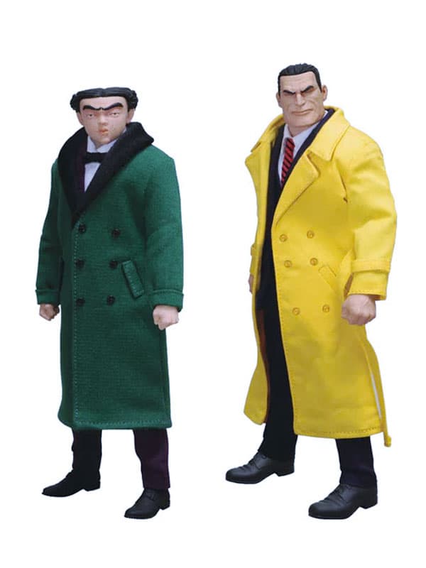 Dick Tracy Action Figures 1/12 Dick Tracy vs Flattop Box Set 17 cm