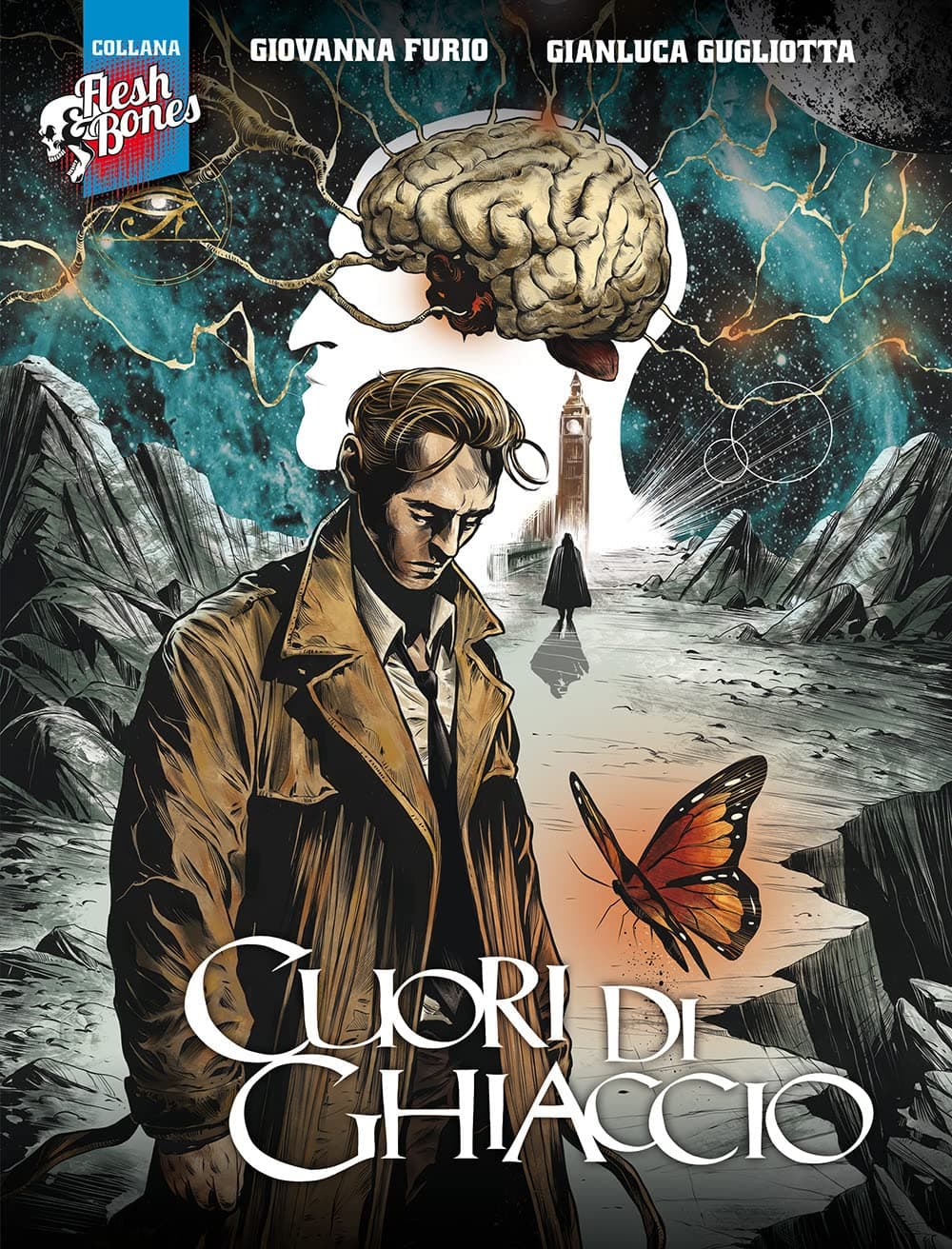 Flesh &amp; Bones 1 - Cuori di Ghiaccio - Cosmo Serie Blu 124 - Editoriale Cosmo - Italiano