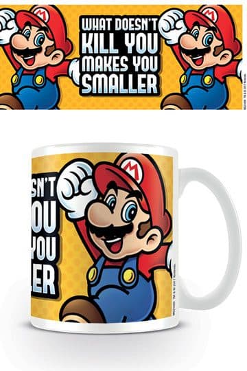 Super Mario Mug Tazza - What Doesn't Kill You Makes You Smaller