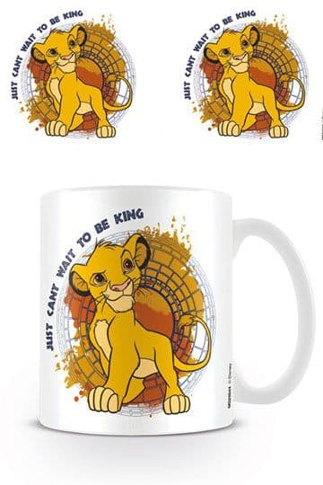 The Lion King Mug Tazza - Just Can't Wait To Be King