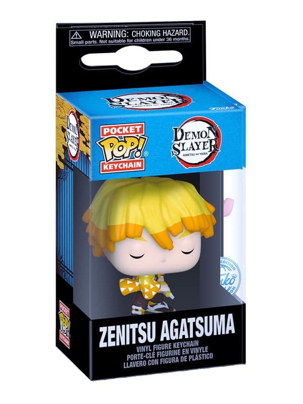 Demon Slayer: Kimetsu no Yaiba - Zenitsu Agatsuma - Pocket POP! Keychain - Special Edition