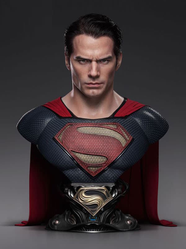 Superman Busto 1/1 Superman Blue Ver. 73 cm