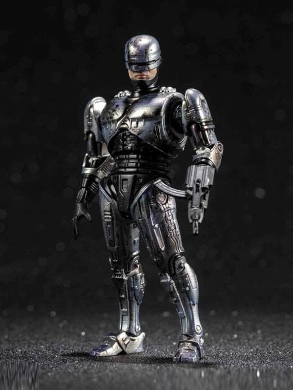 Robocop 3 Action Figure 1/18 Battle Damage Robocop 10 cm