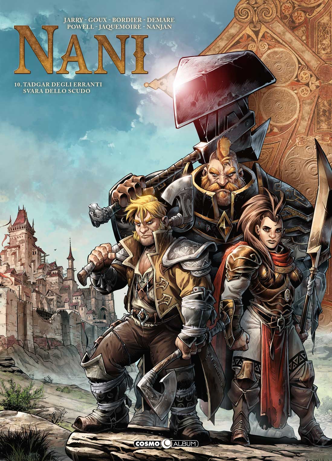 Nani Vol. 10 - Tadgar degli Erranti / Svara dello Scudo - Cosmo Album 46 - Editoriale Cosmo - Italiano