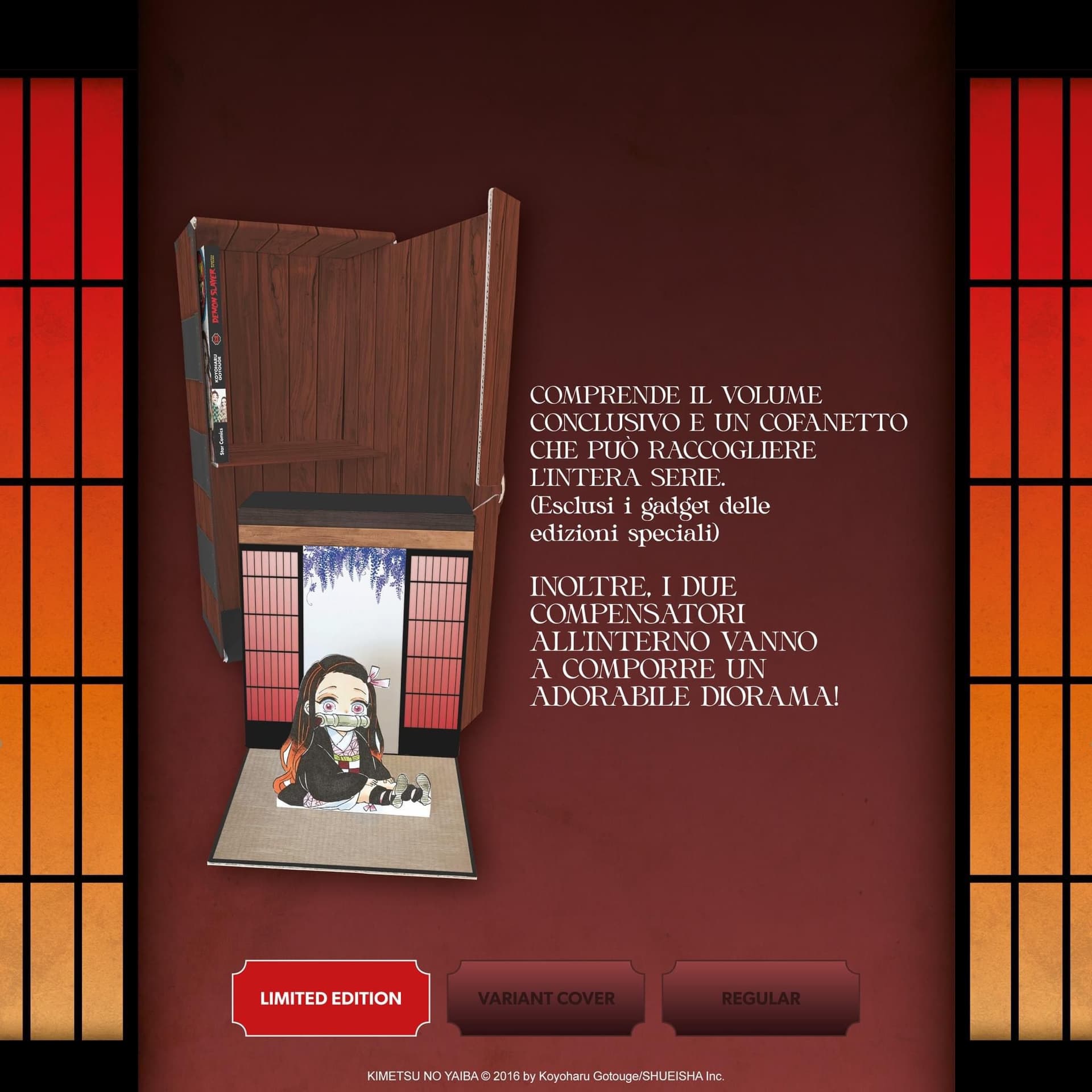 Demon Slayer - Kimetsu No Yaiba 23 + Cofanetto Box Vuoto - Limited Edition - Big Limited 83 - Edizioni Star Comics - Italiano