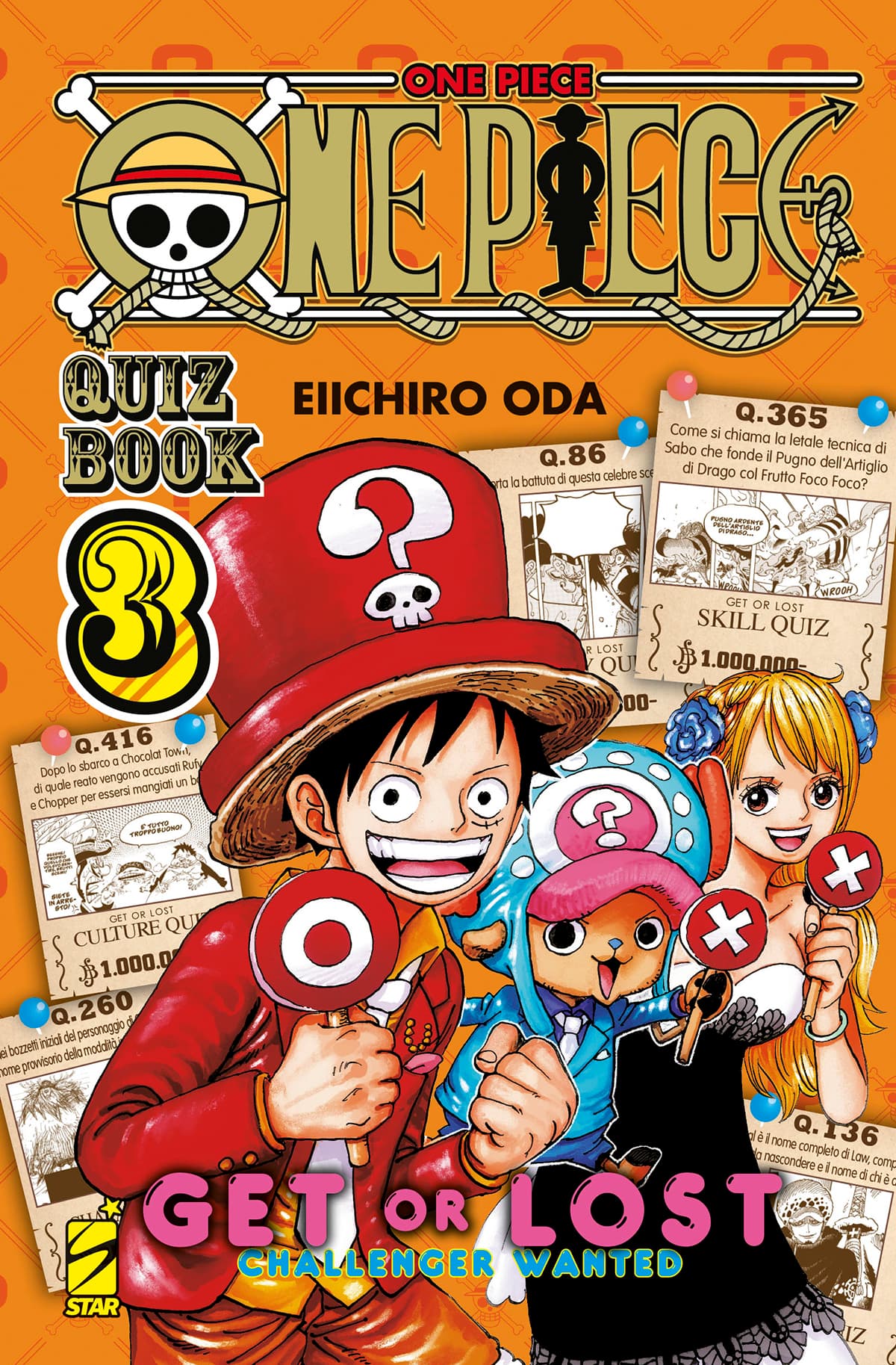 One Piece Quiz Book 3 - Edizioni Star Comics - Italiano