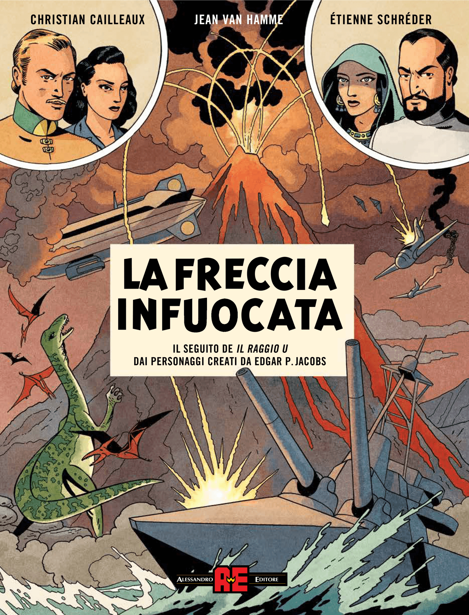 Prima di Blake e Mortimer Vol. 2 - La Freccia Infuocata - Alessandro Editore - Editoriale Cosmo - Italiano