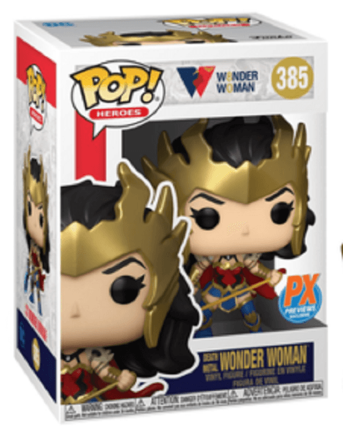 Wonder Woman - Funko POP! #385 - PX Previews Exclusive - Heroes Death Metal
