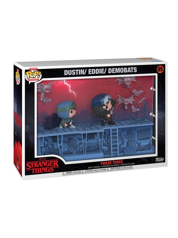 Stranger Things - Dustin Eddie Demobats - POP Moments Deluxe #05
