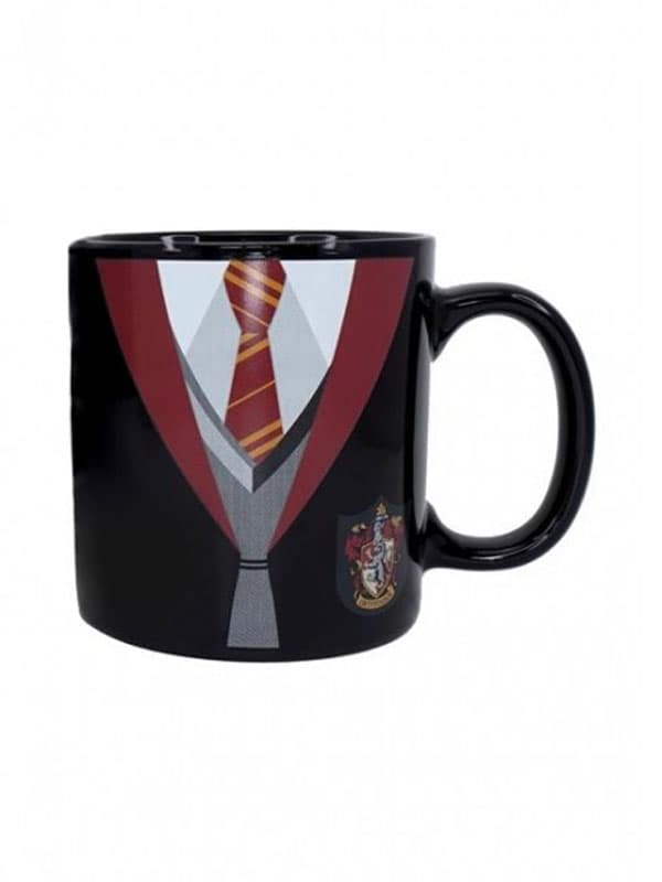 Harry Potter - Tazza cambia colore col calore - 400Ml - Uniforme Grifondoro
