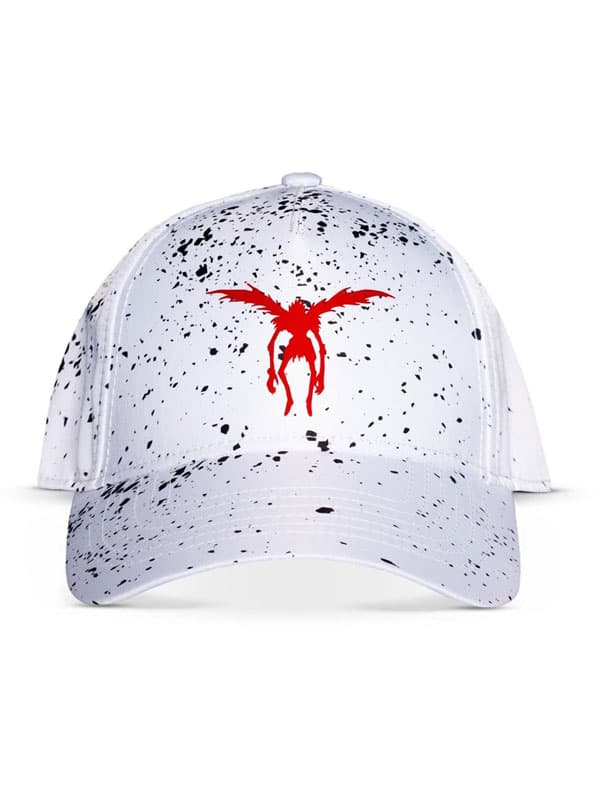Death Note Curved Bill Cappello Ryuk Splash - colore: Bianco
