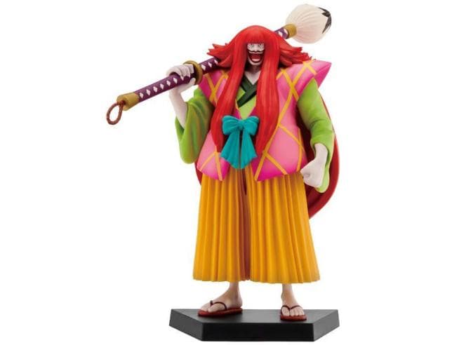 One Piece The Nine Red Scabbards Is Here Kanjuro Ichibansho Figura 15,5cm Banpresto
