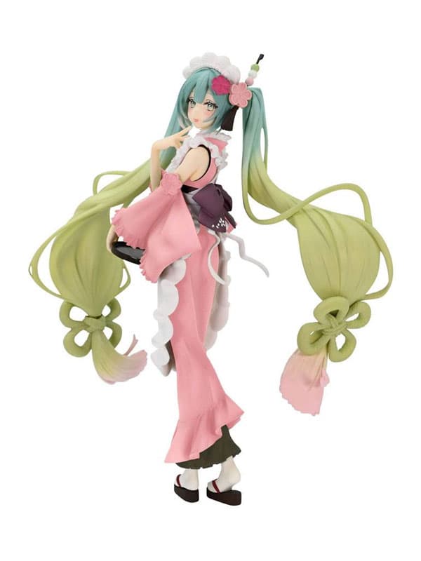 Hatsune Miku Exceed Creative PVC Statue Hatsune Miku Matcha Green Tea Parfait Another Color Ver. 20 cm