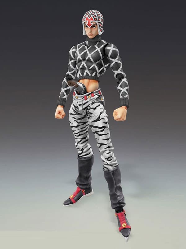 JoJo's Bizarre Adventure Part5 Super Action Action Figure Chozokado (Guido Mista e S P Ver. Black) 15 cm