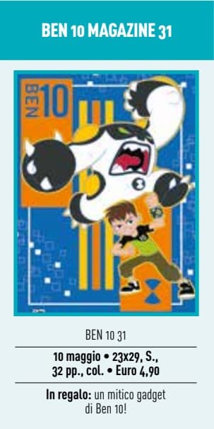 Ben 10 Magazine 14 - Ben 10 31 - Panini Comics - Italiano