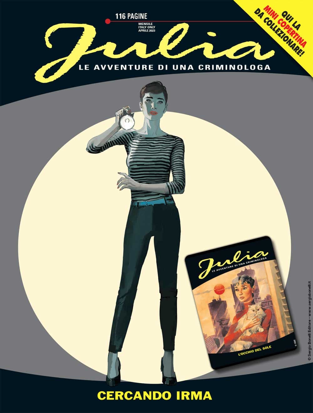 Julia 295 - Cercando Irma - Cover B - Julia 19 - Sergio Bonelli Editore - Italiano
