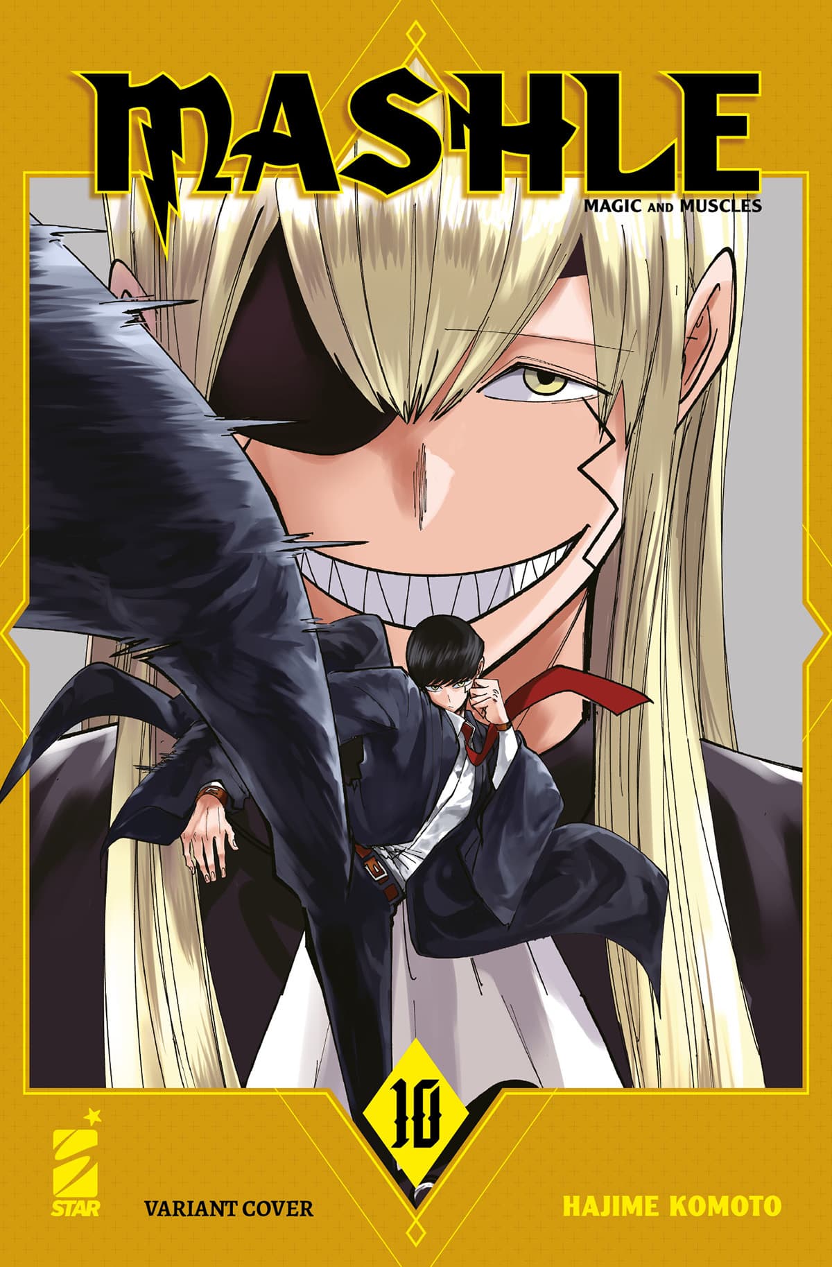 Mashle 10 + Poster + Sticker - Variant - Target 129 - Edizioni Star Comics - Italiano