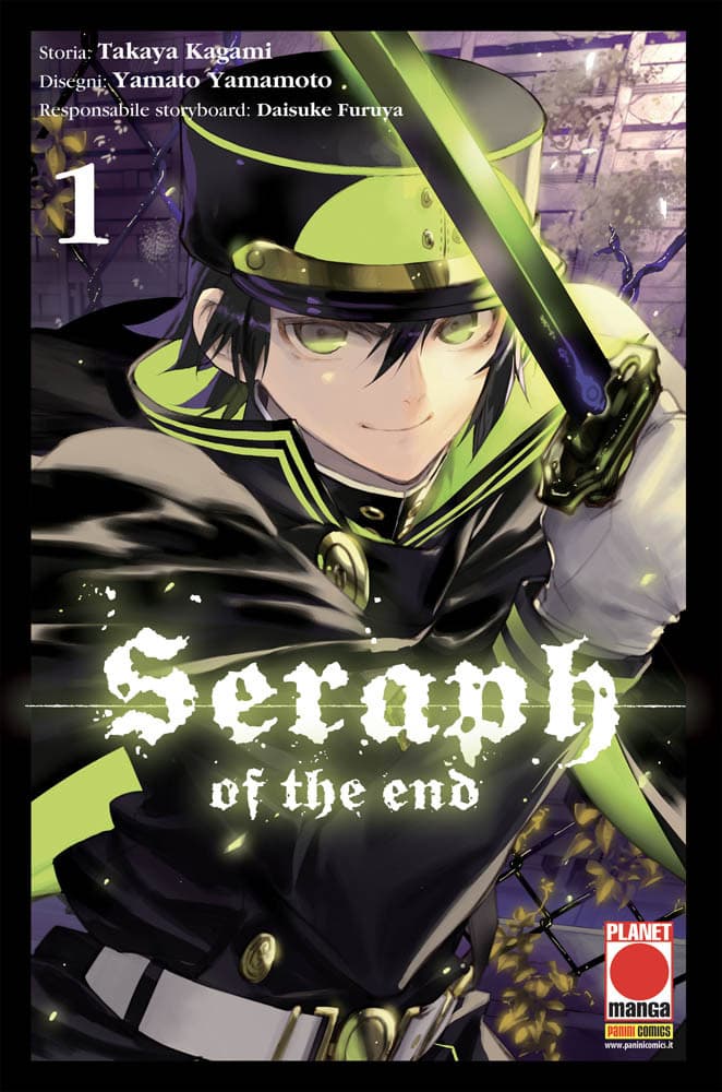 Seraph of the End 1 - Quarta Ristampa - Panini Comics - Italiano