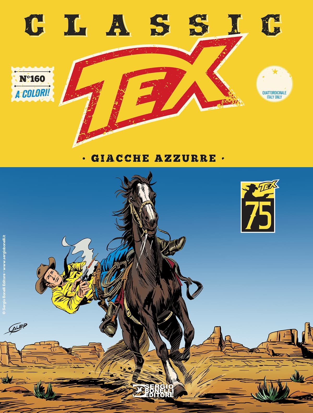 Tex Classic 160 - Giacche Azzurre - Sergio Bonelli Editore - Italiano