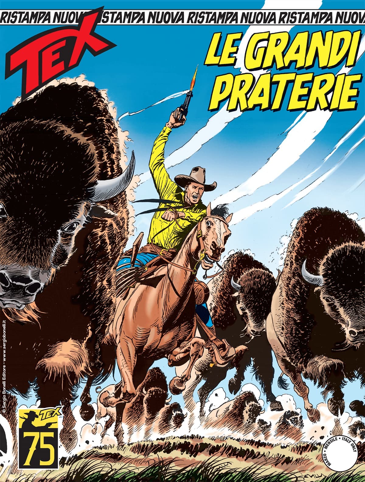 Tex Nuova Ristampa 491 - Le Grandi Praterie - Sergio Bonelli Editore - Italiano