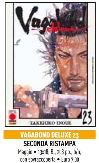 Vagabond Deluxe 23 - Seconda Ristampa - Panini Comics - Italiano