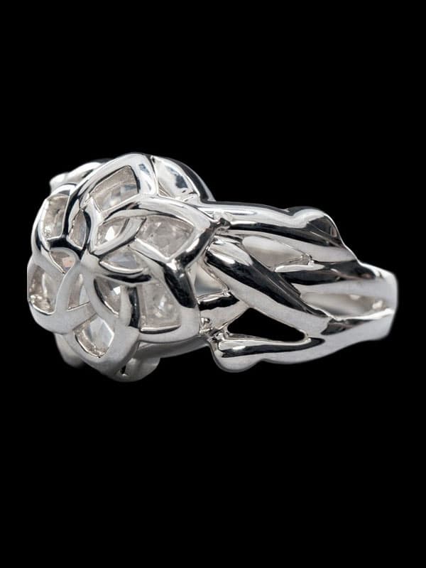 Il Signore degli Anelli Nenya - L'Anello di Galadriel (Sterling Silver) Size 6.75 - taglia: 6,75