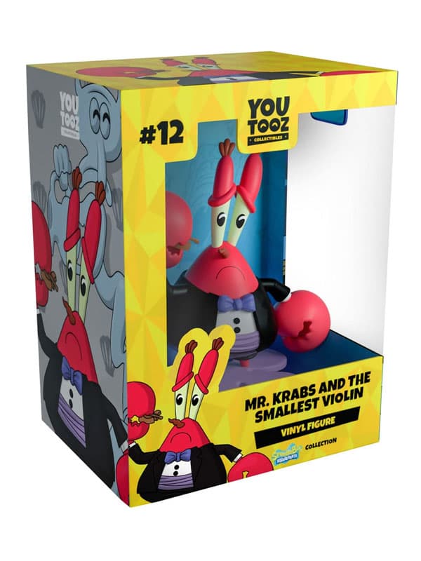 SpongeBob - Mr. Krabs and The Smallest Violin - Vinyl Figure #12 11 cm - Youtooz