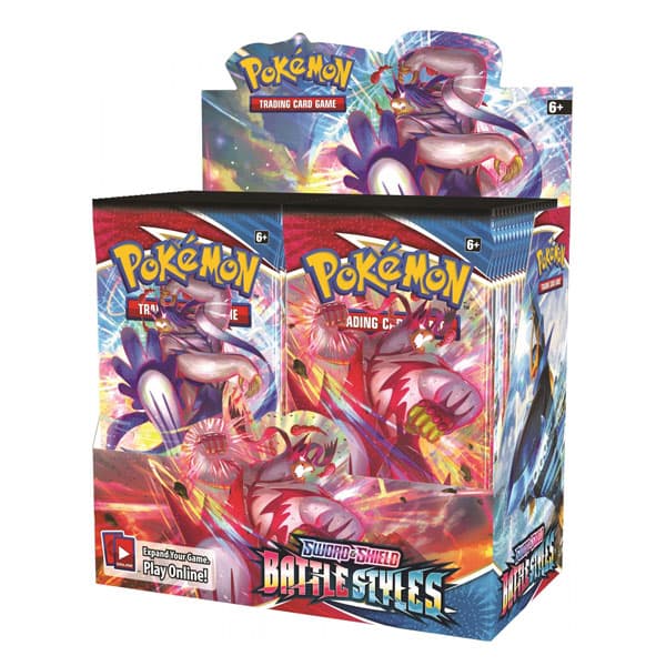 Spada e Scudo Stili di Lotta Booster Box 36 Buste
