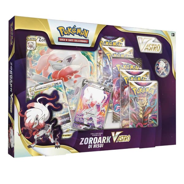 Pokemon Collezione Premium Zoroark di Hisui V ASTRO