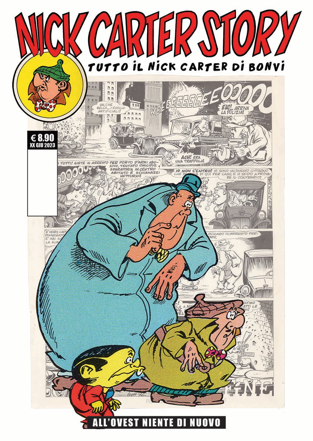 Nick Carter Story 7 - All'Ovest Niente di Nuovo - Cosmo Classic 7 - Editoriale Cosmo - Italiano