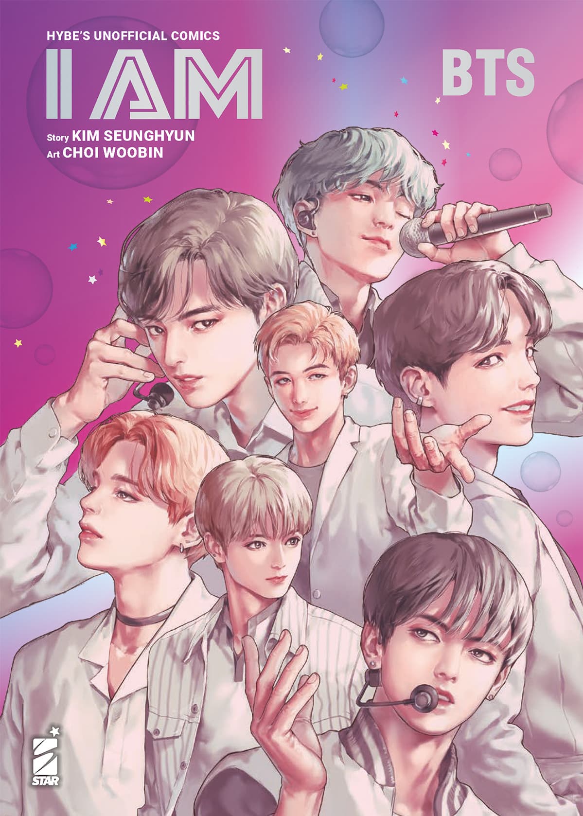 I Am BTS Volume Unico + Set di Stickers e Illustration Card - Edizioni Star Comics - Italiano