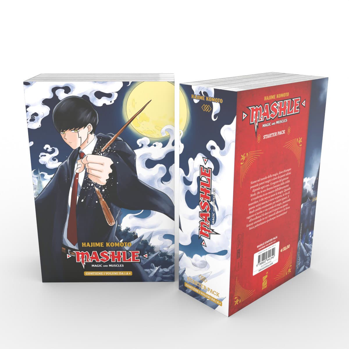 Mashle Starter Pack (Vol. 1-4) - Edizioni Star Comics - Italiano