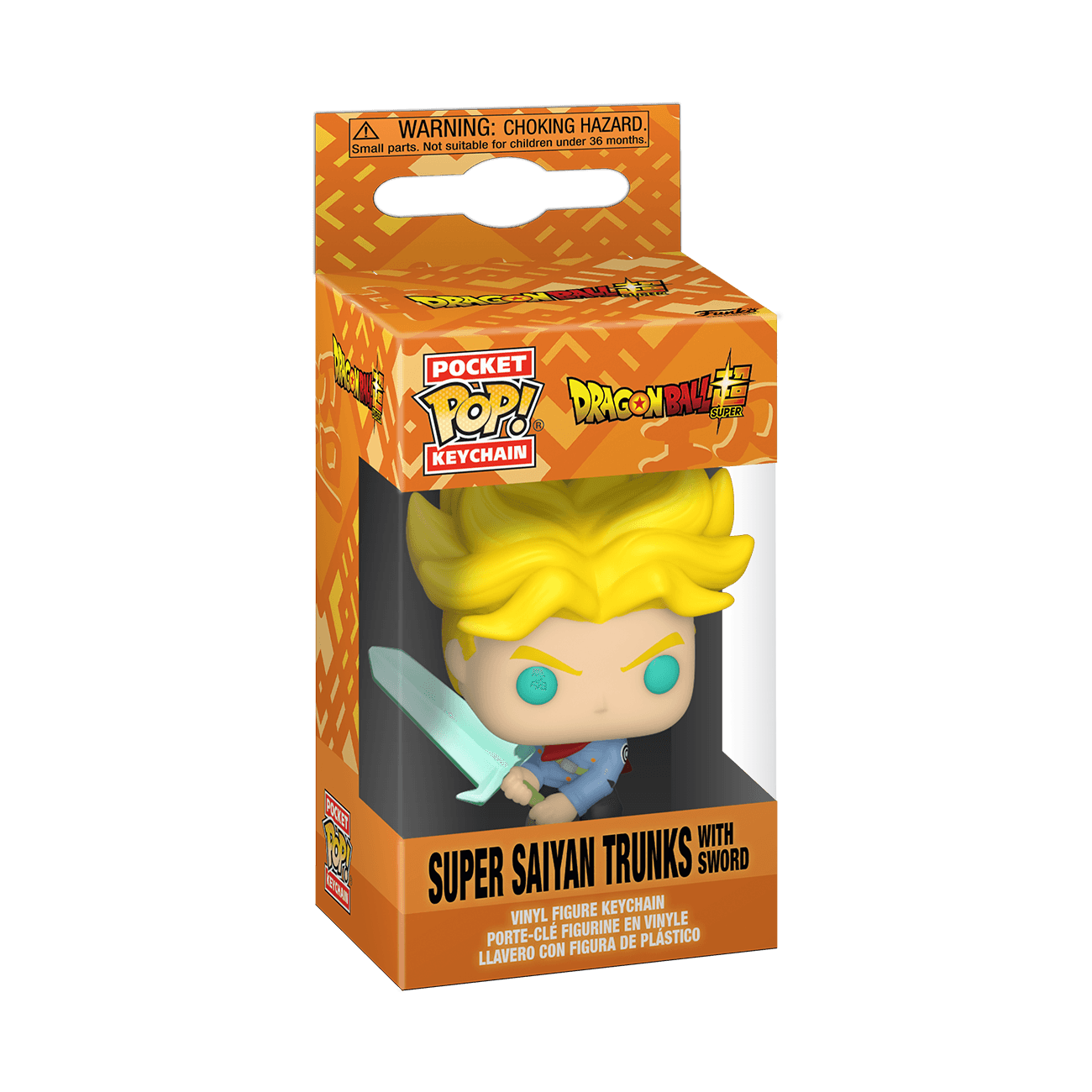Dragon Ball Super - Super Saiyan Trunks with Sword - Pocket POP! Keychain