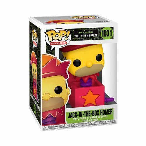 Jack-In-The-Box Homer - Funko POP! #1031 The Simpsons: Treehouse of Horror - Television