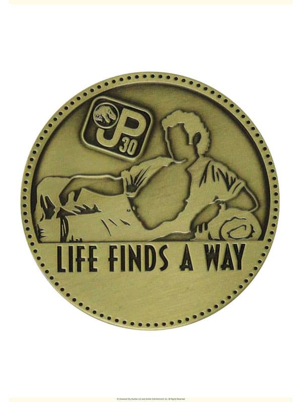 Jurassic Park Collectable Coin 30th Anniversary Limited Edition