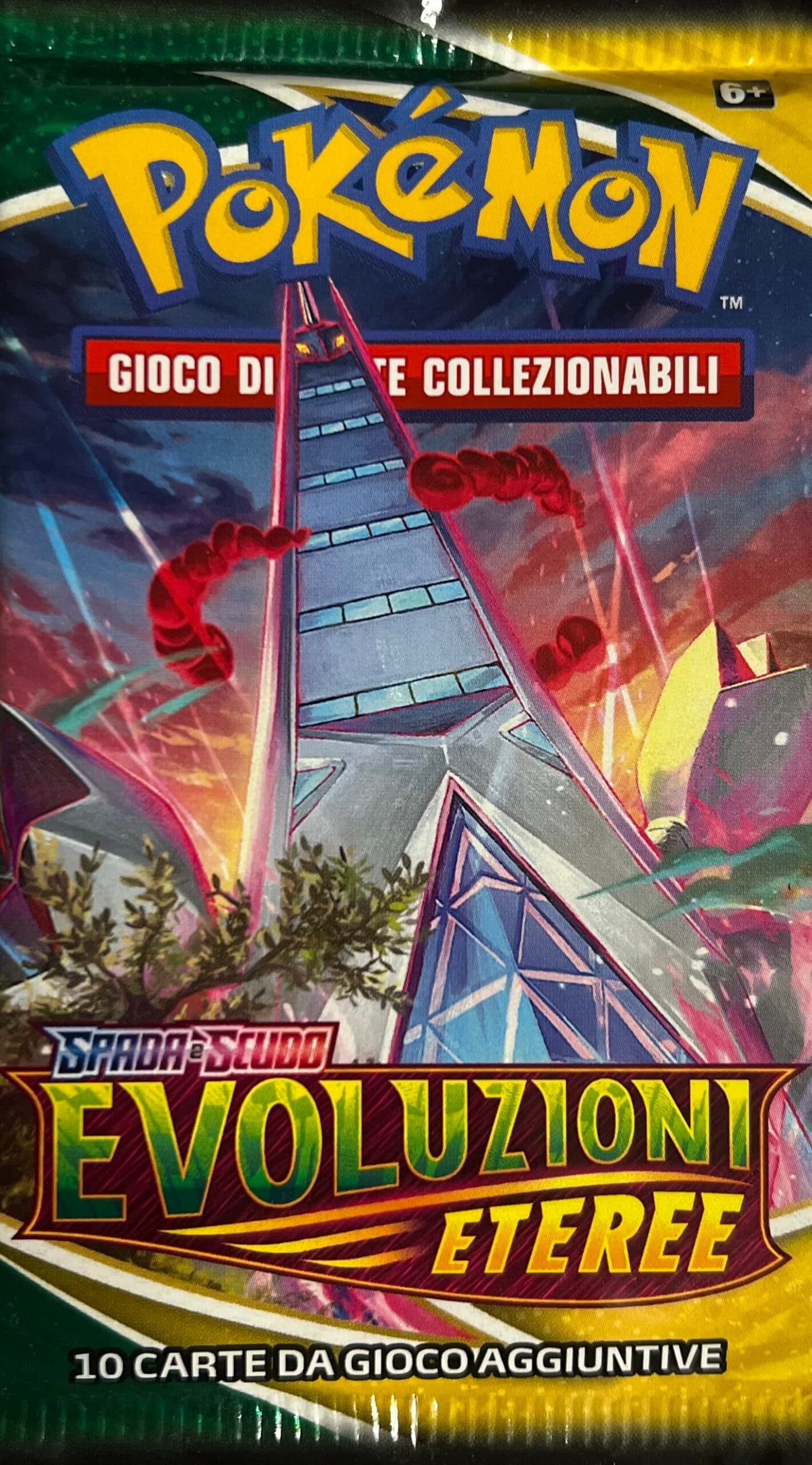 Pokémon Spada e Scudo - Evoluzioni Eteree - Busta 10 Carte (Artwork Duraludon)