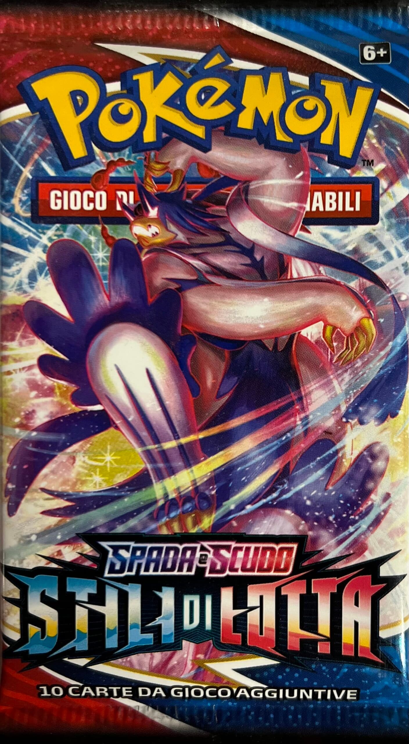 Pokémon Spada e Scudo - Stili di Lotta - Busta 10 Carte