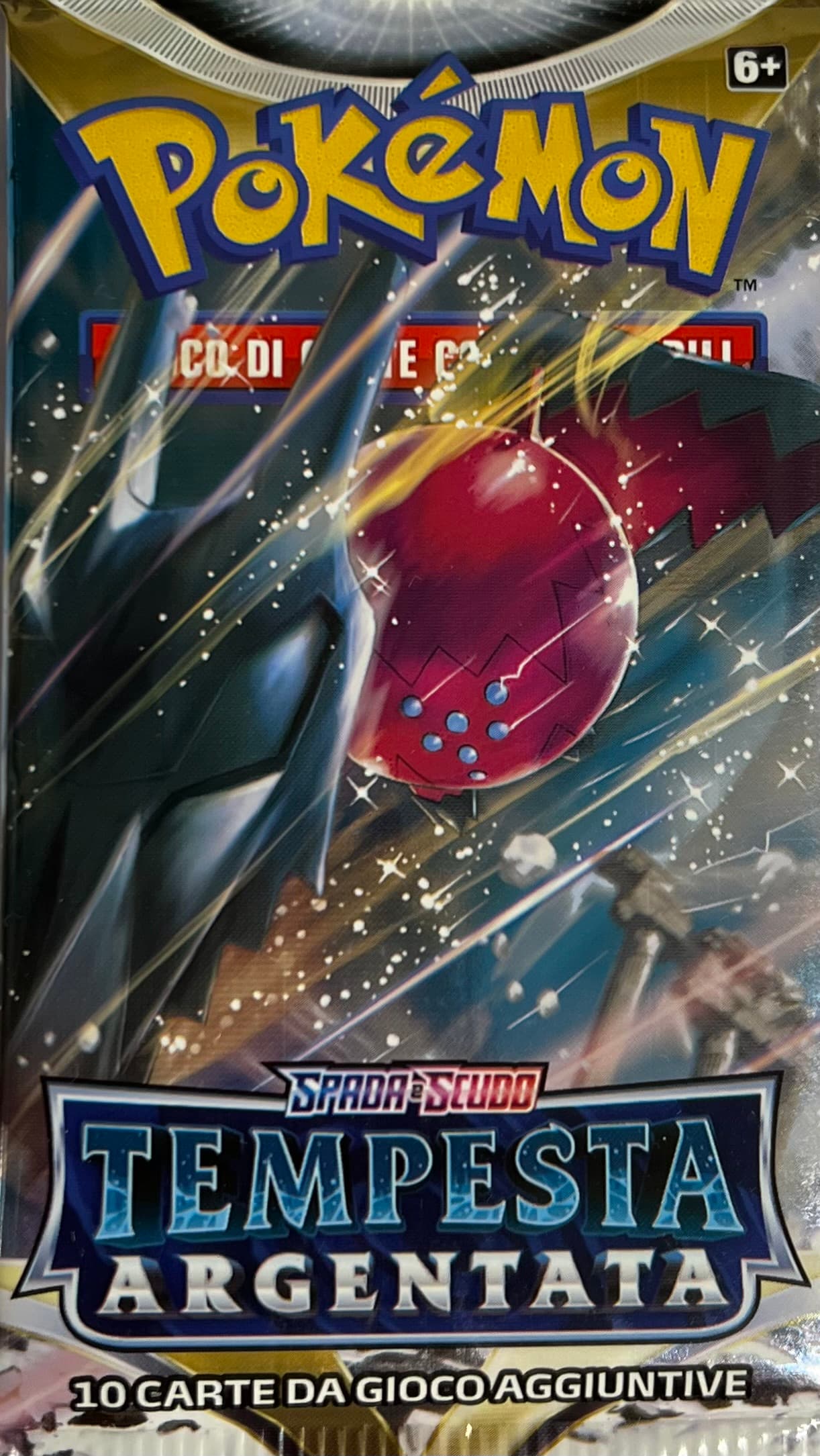 Pokémon Spada e Scudo - Tempesta Argentata - Busta 10 Carte (Artwork Regidrago)