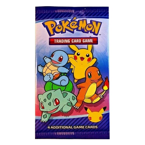 Pokémon 25° Anniversario Busta Promo Mc Donalds