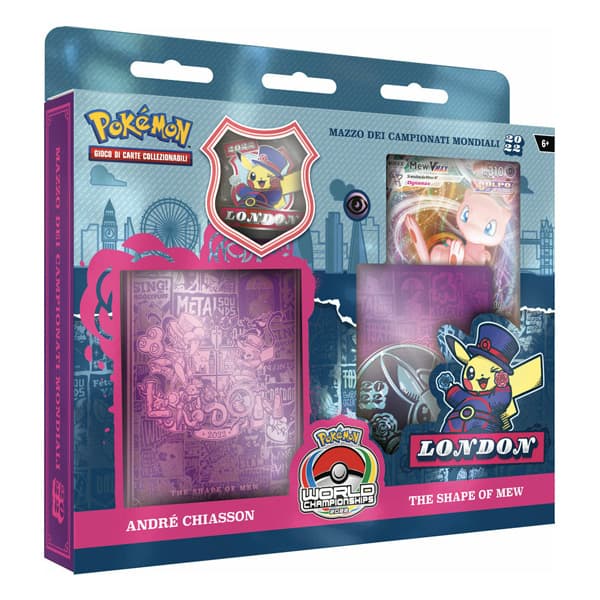 Pokémon Mazzo dei Campionati Mondiali Mew VMax World Championship 2022 - André Chiasson