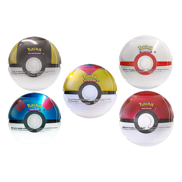 Tin Poke Ball 2021 - 1 Poke Ball Assortita tra 5