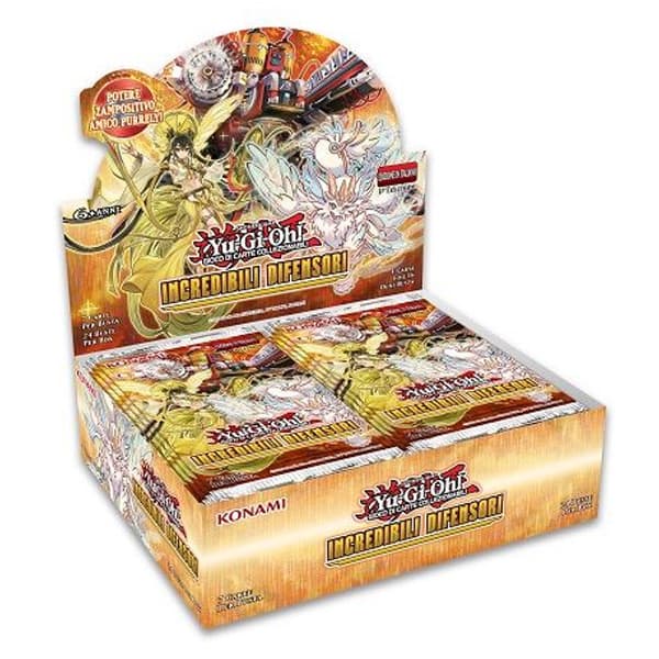 Box Yu-Gi-Oh! 24 Buste - Incredibili Difensori - Amazing Defenders