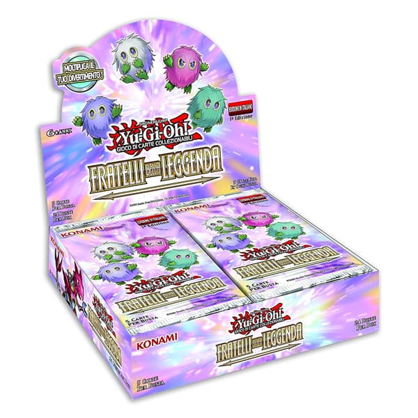 Box Yu-Gi-Oh! 24 Buste - Brothers Of Legend - Fratelli della Leggenda