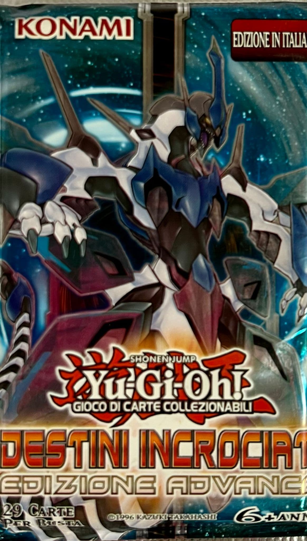 Yu-Gi-Oh! Destini Incrociati - Edizione Advance - Busta Singola 29 Carte - CROS