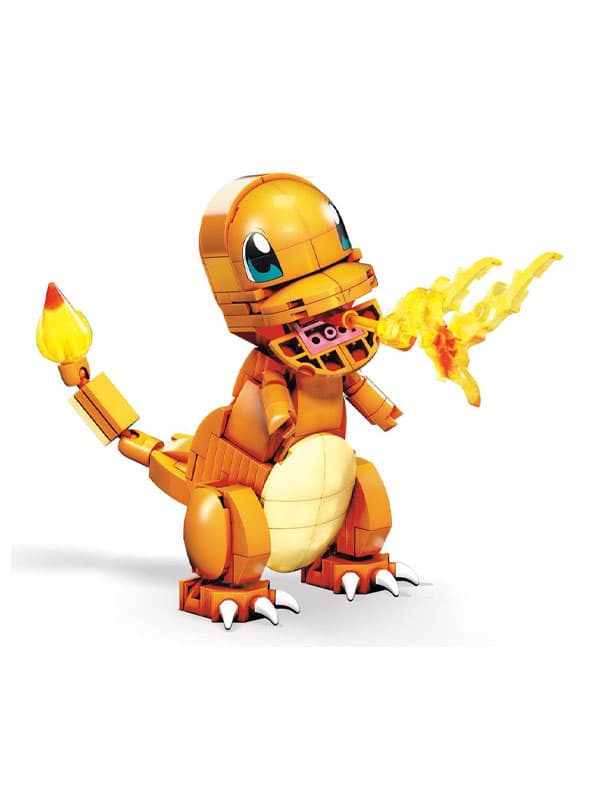 Pokémon - Mega Construx Wonder Builders Construction Set - Charmander 10 cm