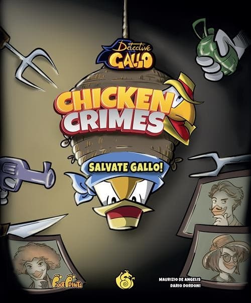 Detective Gallo - Chicken Crimes: Salvate Gallo! - FootPrints - Dracomaca - Italiano